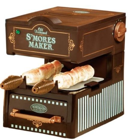 S’mores Maker, $46 Smores Maker, Donut Maker, S'mores, Cooking Gadgets, Cool Kitchen Gadgets, Kitchen Gifts, S Mores, Cool Inventions, Kitchen Stuff