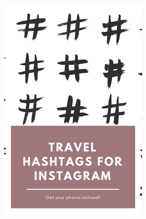 travel hashtags: what are they, where to find them and how to use them. Travel Hashtags, Find Instagram, Instagram Marketing Tips, Instagram Strategy, Marketing Goals, Instagram Hashtags, Instagram Influencer, Blog Social Media, Marketing Strategy Social Media