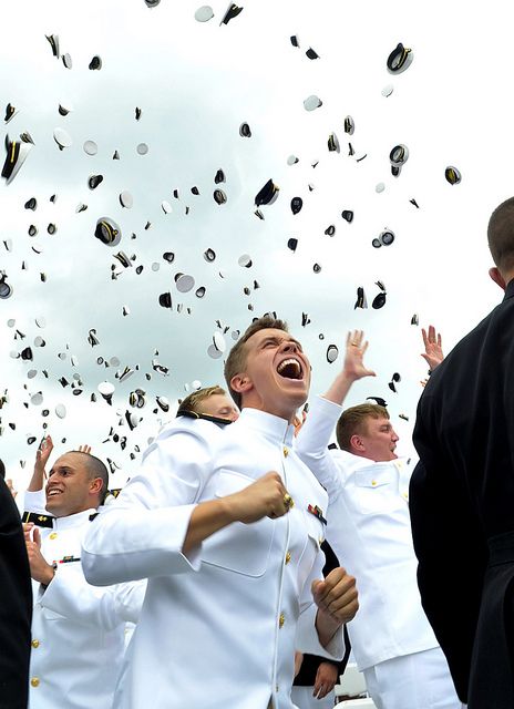 Naval Academy Graduation by US Navy, via Flickr Seaman Picture, Navy Force, Navy Graduation, United States Naval Academy, Usa Navy, Navy Day, Go Navy, Navy Life, Air Force Academy