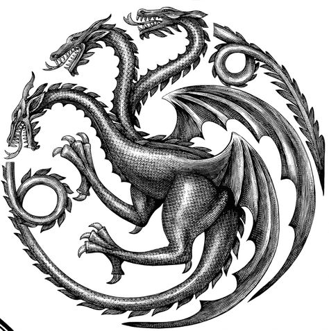 Tattoo Dragon Engraving Targaryen Dragon Tattoo, Targaryen Logo, Dragon Engraving, Targaryen Tattoo, Steven Noble, Tattoo Dragon, Dragon Tattoo, Tattoos, Art