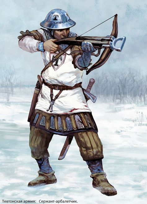 TheOtterPops (Clan SeaOtter) on Twitter: "Would you outfit your army with Bows or Crossbows and why? https://t.co/vJz0NmCn06" / Twitter Npc Character Design, Town Guard, Character Design Ideas, Mail Armor, Warhammer Fantasy Roleplay, Historical Warriors, High Middle Ages, Heroic Fantasy, Historical Armor