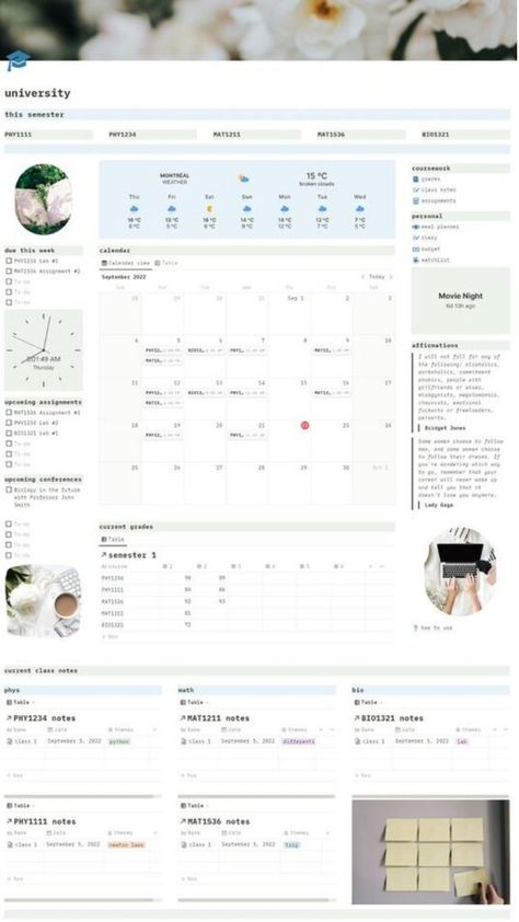 10 Aesthetic & Free Notion Templates for Students (2024) Notion Classes Template, Exam Notion Template, Simple Notion Template For Students, Student Planner Notion Template Free, Class Notes Notion Template, Notion Yearly Template, Study Notion Template Free, High School Notion Template, Notion Study Template Free