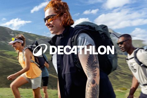 Decathlon relaunches as a global sports brand with focus on 'Wonder' | Creative Boom Dulwich Picture Gallery, Brand Icon, Brand Voice, Brand Concept, Brand Experience, Global Brands, Sports Brands, Identity Logo, Sports Design