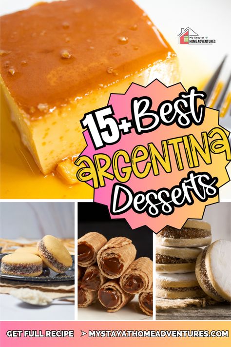 In Argentina, desserts are like special treasures in the world of food. They're really important and have a special place in their cooking style. They celebrate their culture and flavors through these Argentina desserts, which mix old traditions and new ideas. Argentina Desserts Recipes, Easy Argentina Recipes, Argentina Desserts, Creamy Flan, Flan Recipes, Argentine Recipes, Chocolate Flan, Caramel Delights, Caramel Flan