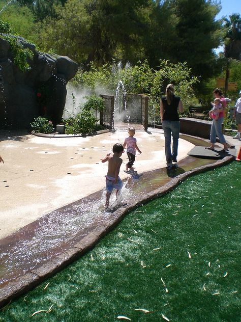 Splash Pad Fun Zoo Splash Pad, Pool