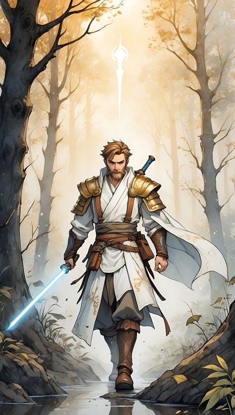 Jedi Character Art, Jedi Concept Art, Obi Wan Kenobi Art, Grey Jedi, Jedi Art, Warrior Drawing, Star Wars Background, Star Wars Characters Pictures, Star Wars Concept Art