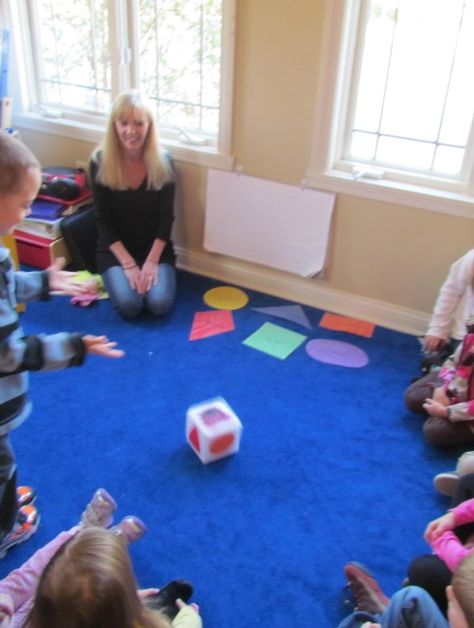 DIY Mouse Shape Dice Game by Teach Preschool - story review use pictures instead of shapes Large Group Games Preschool, Group Games Preschool, Circle Time Games, Games Preschool, Diy Mouse, Large Group Games, Shapes Lessons, Teach Preschool, Circle Time Activities