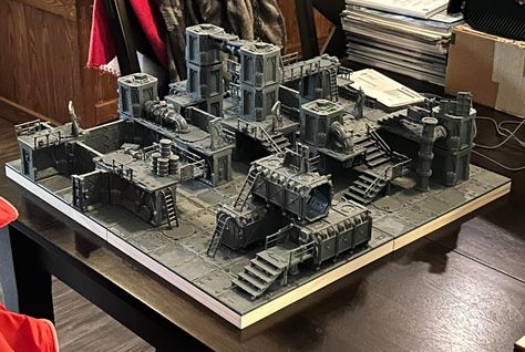 Necromunda Tiles, Sector Mechanicus, Zone Mortalis, Necromunda Underhive, Battle Fleet, Necromunda Terrain, Miniature Terrain, Wargaming Table, Miniature Inspiration