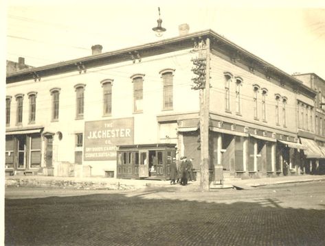 Business Individual, Sterling, Illinois, J. K. Chester Co., Department Store - Sterling and Rock Falls Local History Collection - Illinois Digital Archives Sterling Illinois, Family History Projects, History Projects, Digital Archives, Local History, Family History, Chester, Department Store, Illinois