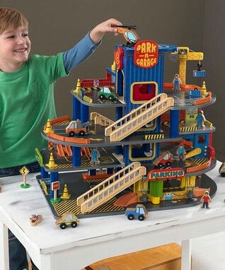 Road Kids, Toy Garage, Kids Toys For Boys, Wooden Playset, Wooden Car, Kid Friendly Trips, Toy Brand, Parking Garage, Kids Corner