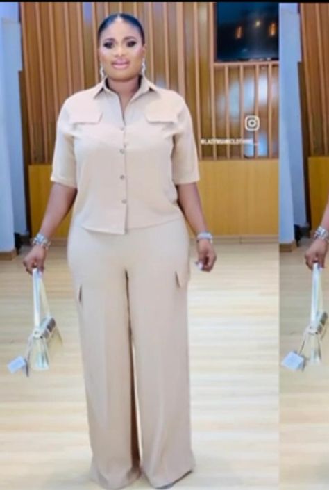 Bubu Trouser And Top, Bola Trousers And Top For Ladies, 2pices Trouser And Top, Chiffon Trouser And Top Styles Nigeria, Trouser And Top Styles For Ladies, Classy Trousers Outfit, Tops For Palazzo Pants Classy, Palazzo Trouser And Top, Simple Chiffon Short Gowns