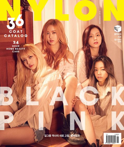 Black Pink are the gorgeous cover models for 'Nylon's November issue | allkpop.com Chanel Rose, Playing With Fire, Choi Siwon, Nylon Magazine, Blackpink Wallpaper, Rosé Jisoo, Cover Model, Jennie Lisa, Kim Jisoo