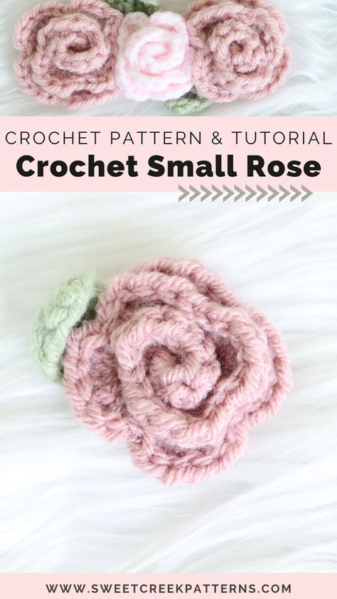 With quick and easy techniques, you can crochet rose variations in a flower’s size, shape, and even color. Crochet flower crowns are a great way to finish a project that needs a little extra something. They make the perfect embellishment when added to crochet loveys, snugglers, amigurumi, headbands, blankets, sweaters, and more. The versatility of this DIY crochet rose crown is unlimited. I like to use my crochet rose as an accessory to add femininity to my faux fur animal snugglers. Diy Crochet Rose, Crochet Roses, Crochet Rose Pattern, Crochet Beautiful, Fur Animal, Easy Crochet Animals, Rose Crown, Crochet Flowers Free Pattern, Crochet Cactus