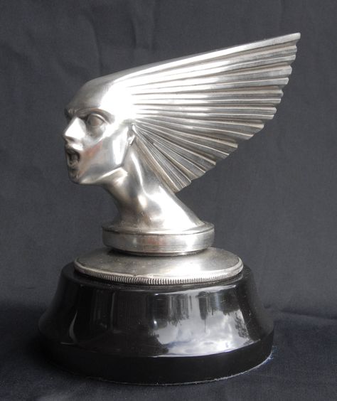 Bronze art deco bust Victoire R Lalique | Bronze art deco bu… | Flickr Art Deco Objects Design, Bust Art, Arte Art Deco, Deco Statue, Car Mascot, Art Deco Statue, Car Hood Ornaments, Bronze Art, Art Deco Decor