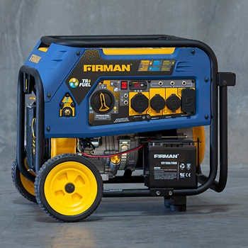 Firman 7500W Running / 9400W Peak Tri Fuel Generator Emergency Generator, Inverter Generator, Natural Gas Generator, Generator House, Portable Generator, Gas Generator, Emergency Power, Power Generator, Portable House