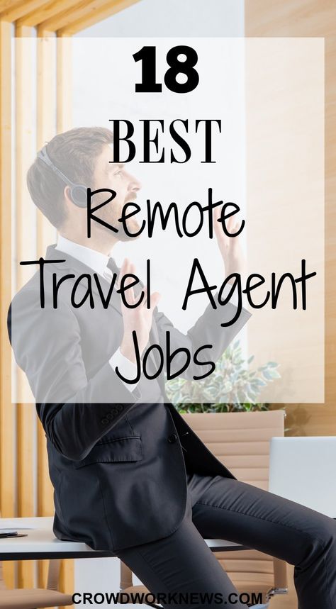 18 Legit Companies for Remote Travel Agent Jobs Travel Consultant Business, Travel Agent Career, Become A Travel Agent, Travel Careers, Work From Home Careers, Virtual Jobs, Jobs From Home, Travel Jobs, Corporate Travel