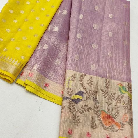 Order 👉🏻+918209446893 *Tissue Kota Weaving Saree* *_With Blouse_* *_Free Shipping_* 🌺🌺🌺🌺🌺🌺🌺 Tissue Sarees, Tissue Saree, Weaving, Saree, Free Shipping, Quick Saves