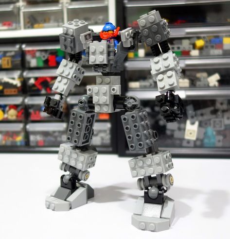 Lego Mech Suit Titan Suit Lego Alternate Builds, Lego Mech Suit, Lego Frame, Kartu Pokemon, Lego Bots, Lego Machines, Lego Transformers, Lego Sculptures, Lego Diy