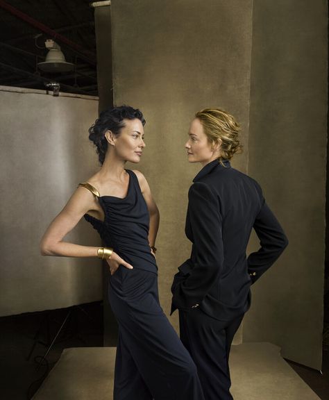 Donna Karan Unveils Major Relaunch With Spring 2024 Campaign Starring Linda Evangelista, Cindy Crawford, Shalom Harlow, Amber Valletta, and More - V Magazine Liya Kebede, Shalom Harlow, Amber Valletta, Carolyn Murphy, Annie Leibovitz, V Magazine, Linda Evangelista, Karlie Kloss, Power Dressing