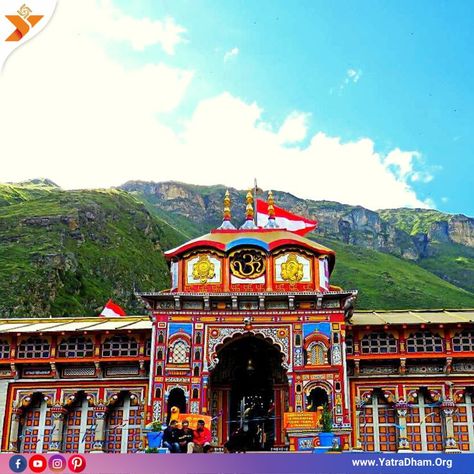 Badrinath temple opening date 2022 Badrinath Temple, Toyota Etios, Indian Railways, Haridwar, North India, Hindu Temple, Rishikesh, Hill Station, Tourist Places