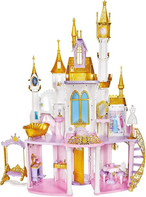 Princess Doll House, Disney Box, Princess Party Invitations, Disney Princess Castle, Disney Princess Toys, The Grinch Movie, Disney Princess Characters, Disney Princess Dolls, Princess Toys