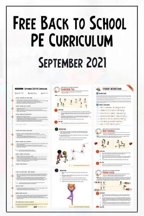 free september pe curriculum Sports Lesson Plans, Pe Games Elementary, Physical Education Lesson Plans, Physical Education Curriculum, Pe Lesson Plans, High School Plan, Lesson Plan Ideas, Elementary Physical Education, Elementary Pe