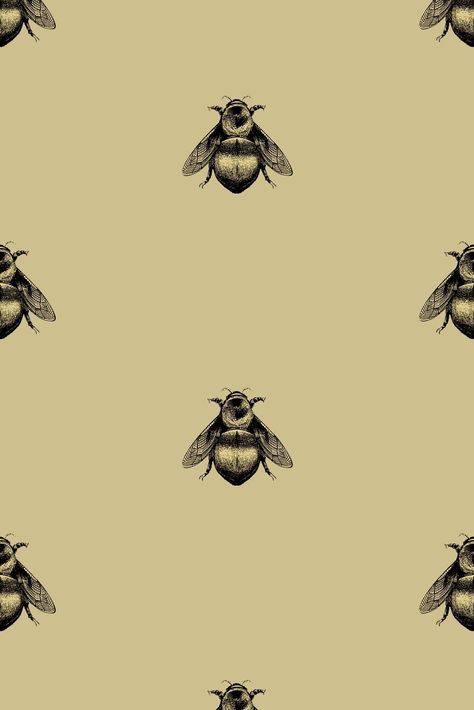 Napoleon Bee Wallpaper – adorn.house Napoleon Bee, Bee Wallpaper, Toilet Ideas, Wallpaper Inspiration, Timorous Beasties, Hd Wallpaper 4k, Downstairs Toilet, Vintage Bee, Plains Background