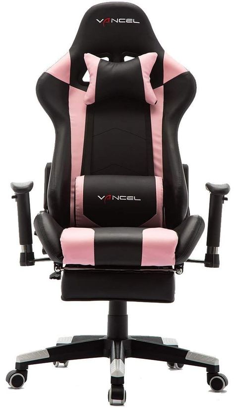 Penyimpanan Makeup, Gamer Chair, Chaise Gaming, Racing Chair, Gamer Setup, Video Game Room Design, Pink Office, Fotografi Vintage, Computer Gaming