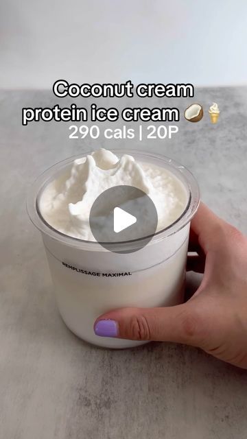 Ninja Creami Recipes With Almond Milk, Ninja Creami Coconut Milk, Coconut Milk Creami Ninja, Coconut Milk Ninja Creami, Ninja Creami Smoothie, Ninja Creami Coconut Ice Cream Recipes, Coconut Ninja Creami, Coconut Ice Cream Ninja Creami, Coconut Protein Ice Cream Ninja Creami