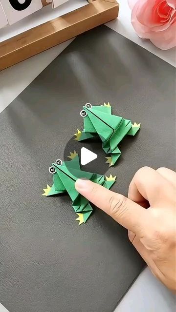 Art and craft ✨ on Instagram: "🔹let's make this amazing paper frog
🔹 now it's your turn 
🔹 make this and mention me in your story/ post 
🔹 show some ❤

@4rabetcom_official

#pythonprivatelimited
#shivagency
#crafts #artsandcrafts #craftsmanship #craftsposure #craftsman #papercrafts #handmadecrafts #diycrafts #handicrafts #kidscrafts #danandphilcrafts #handcrafts  #shorts #viral" Frog Origami, Simple Paper Crafts, Paper Frog, Story Post, Early Childhood Development, Childhood Development, Diy Tips, Kid Crafts, Art And Craft