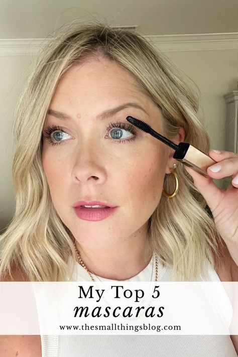 Best Mascara For Volume, Best Mascara For Length And Volume, Best Mascara For Short Lashes, Best Mascara For Length, Best Volumizing Mascara, Best Lengthening Mascara, Best Drugstore Mascara, The Small Things Blog, Thickening Mascara