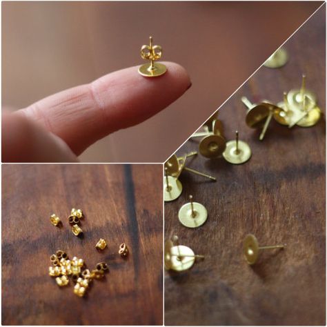 Earring Making Tutorials, Diy Earrings Studs, Earring Video, Studs Diy, Diy Wire Earrings, Trip To Nyc, Diy Posts, Jewelry Pearl, Earring Post