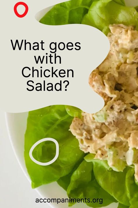 Ideas on what to serve with chicken salad along with how to serve it and side dish ideas. What To Serve With Chicken Salad, Cold Chicken Salads, Fried Chicken Skin, Family Cookout, Side Dish Ideas, Roast Chicken Leftovers, Side Dishes For Chicken, Sweet Chicken, Bread Alternatives