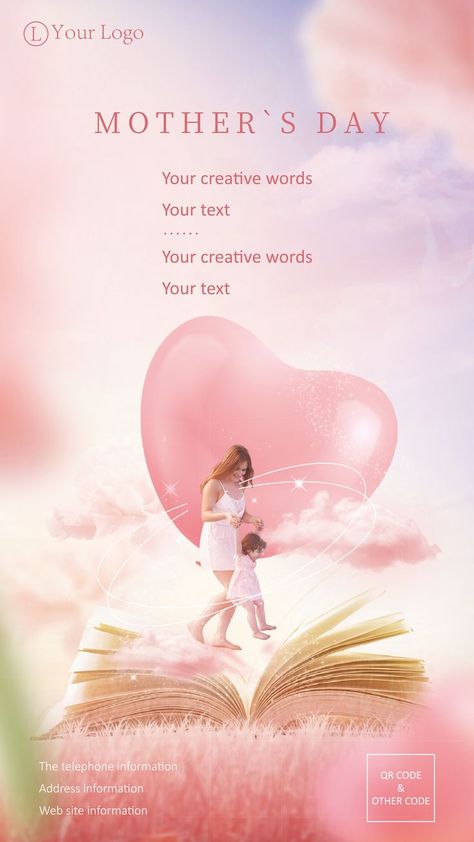 Mother's Day Poster Template #Mother's Day #poster Pastel Poster Design, Mothers Day Creative, Mother Poster, Mothers Day Ad, Mother's Day Poster, Mothers Day Post, Mothers Day Chocolates, Mother's Day Promotion, Mothers Days