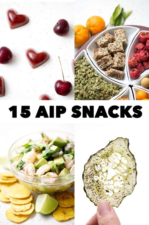 Sticking to the AIP food list can be a challenge when you’re traveling or just running errands. You don’t want (or need) to be tethered to your kitchen. Just bring some AIP snacks with you!  These AIP recipes will make sticking to the autoimmune protocol much easier. These AIP recipes are healthy and delicious which goes along way to not only keep you away from non-compliant foods but helps you enjoy the process of healing. Aip Food List, Sweet Snacks Easy, Autoimmune Diet Recipes, Aip Snack, Aip Protocol, Aip Snacks, Aip Foods, Aip Diet Recipes, Slow Cooker Applesauce