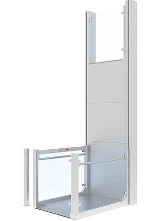 Wheelchair Elevator, Lifting Platform, Load Bearing Wall, Aged Care, Public Building, Contemporary Aesthetic, Architectural Elements, Modern Aesthetics, Simple Living