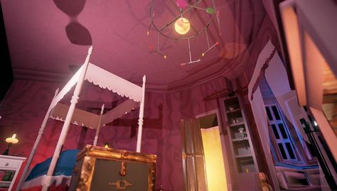 #room #bedroom #cute #kawaii #coraline #pinterest Coraline Bedroom, Real Bedroom, Bedroom Cute, Pink Palace, Other World, Room Ideas Bedroom, Dream Decor, Room Posters, Coraline