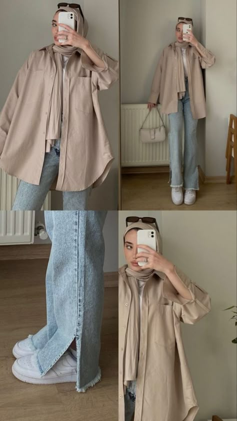 Stylish Outfits Casual, Hijab Fashion Summer, Estilo Hijab, Modest Casual Outfits, Stile Hijab, Tutorial Hijab, Modesty Outfits, Hijab Trends, Muslim Outfits Casual