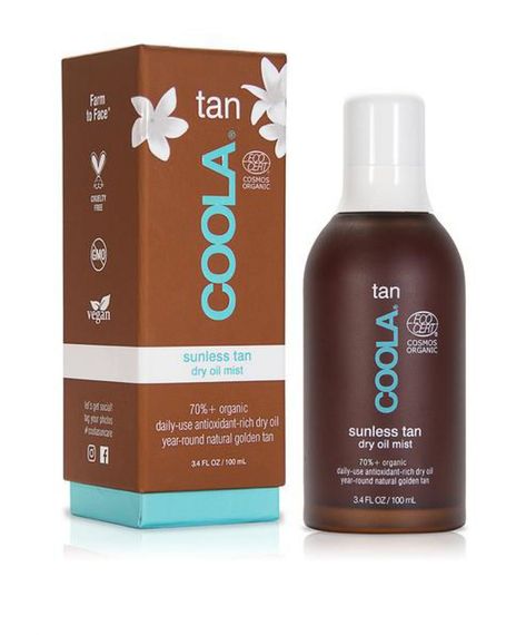 COOLA Sunless Tan Dry Oil Body Mist, $70, sephora.com Best Tanning Lotion, Best Self Tanner, Dry Body Oil, Chamomile Extract, Anti Aging Face Serum, Gradual Tan, Self Tanners, Suncare, Tan Body