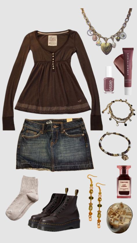 Fall, autumn, cinnamon girl outfit inspo Cinnamon Girl Outfit, Cinnamon Girl, Different Aesthetics, Outfit Inspo Fall, Fall Outfit, Fall Autumn, Aesthetic Clothes, Cinnamon, Fall Outfits