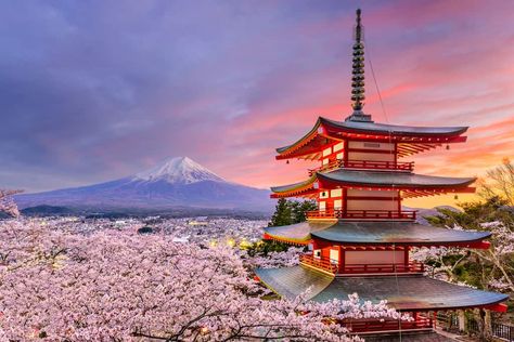 15 of the most beautiful places to visit in Japan | Boutique Travel Blog Japan Wallpaper, Beautiful Places In Japan, Day Trips From Tokyo, Cascais Portugal, Japan Holidays, Monte Fuji, Mont Fuji, Yamanashi, Yamagata