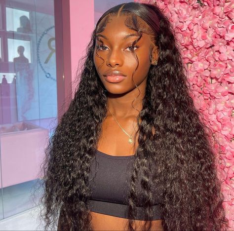 New Frontal Hairstyles, 22inch Curly Wig, Pretty Wig Hairstyles For Black Women, Curly Wig Hairstyles Black Women Curls, Half Up Half Down Wig Black Women Curly, Curly Black Lace Front Wig, Updo Deep Wave Wig, Baddie Curly Wig Hairstyles, Claw Clip Curly Wig