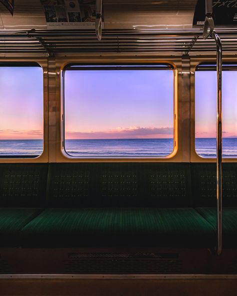 Place Liminal Spaces Aesthetic, Train At Night, Spaces Aesthetic, Night Wallpaper, Night Train, Night Moon, Liminal Spaces, Background Pictures, Public Transport