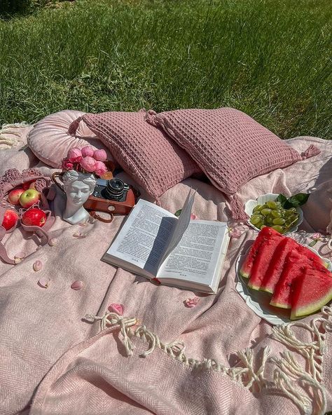 Альбина | Aesthetic | Inspo (@esthetica_atmos) • Instagram photos and videos Picnic Blanket Aesthetic, Blanket Aesthetic, Cottagecore Picnic, Food Display Table, Picnic Pictures, Rose Lemonade, Blankets And Pillows, French Lifestyle, Picnic Ideas