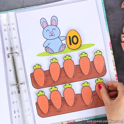 Printable Easter Quiet Book - Activity Book for Pre-K and K - Easy Peasy and Fun Pre K Book And Activity, Spring Busy Book, Learning Books For Kids, Printable Quiet Book, Printable Kids Activities, Activity Book Printable, Activity Books For Kids, Printable Easter Activities, Preschool Activity Books