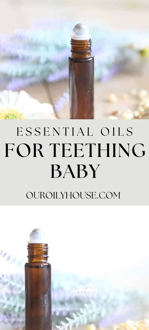 Natural Teething Remedies Baby, Essential Oils For Calming, Essential Oils For Teething, Baby Teething Remedies, Baby Remedies, Baby Medicine, Copaiba Essential Oil, Essential Oils For Babies, Teething Remedies