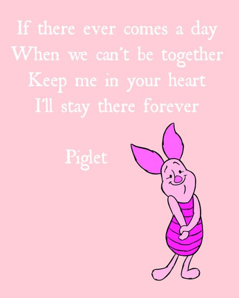 Piglet Quote Printable - Digital Instant Download Piglet Tattoo, Pooh And Piglet Quotes, Piglet Quotes, Pooh Wallpaper, Piglet Winnie The Pooh, Cute Farm Animals, Winnie The Pooh Pictures, Winnie The Pooh Quotes, Winnie The Pooh Friends