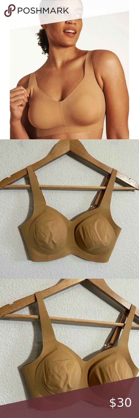 Evelyn & Bobbie Beyond Seamless Wirefree Bra S Brown Mica Tan Evelyn Bobbie, Happy Shopping, Like New, I Love, Thank You, Bra, How To Wear, Fashion Tips, Clothes Design