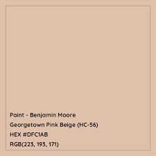 Georgetown Pink Beige (HC-56) Color Code (Hex RGB CMYK), Paint, Palette, Image - colorxs.com Georgetown Pink Beige, Benjamin Moore Georgetown Pink Beige, Georgetown Pink Beige Benjamin Moore, Pink Beige Paint, Munsell Color System, Rgb Color Codes, Paint Color Codes, Analogous Color Scheme, Hexadecimal Color