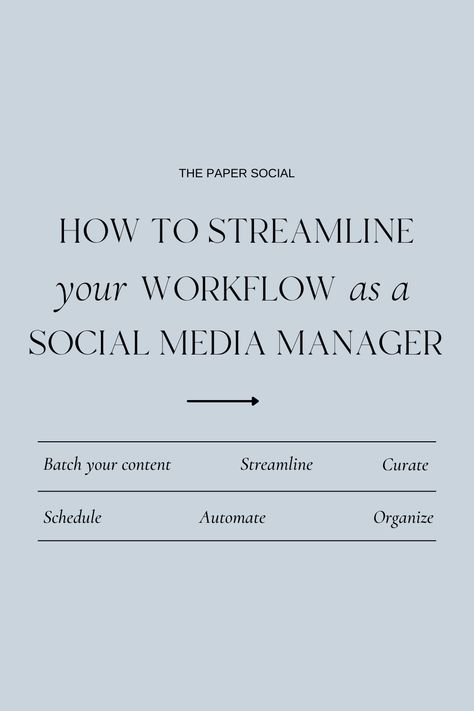 Honestly, we will forever be looking for ways to streamline our workflow process. So when we found an awesome article on the Later blog about how to best maximize our daily efficiency as social media managers, we knew we had to share it with you! Click to get the lowdown on 6 ways to optimize your social media workflow. Social Media Inspiration | Social Media Manager Content Creation Ideas Media Specialist, Social Media Business, Social Media Tips, Content Creation, Social Media Manager, Social Media, Share It, Media